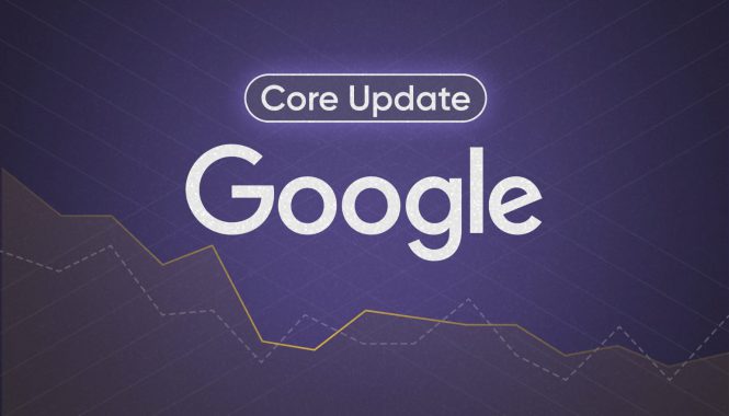 Biểu đồ minh họa sự khác nhau giữa Google Core Update và các bản cập nhật phụ