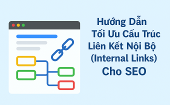 Hình minh họa sơ đồ internal links trong website tối ưu cho SEO